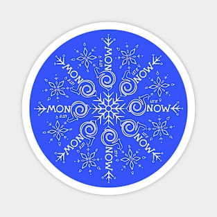 Let it Snowflake V2 Magnet